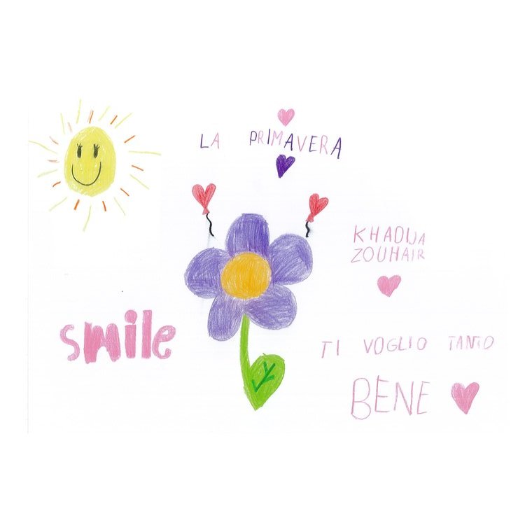 Disegno di un bambino per la Dott.ssa Sabrina