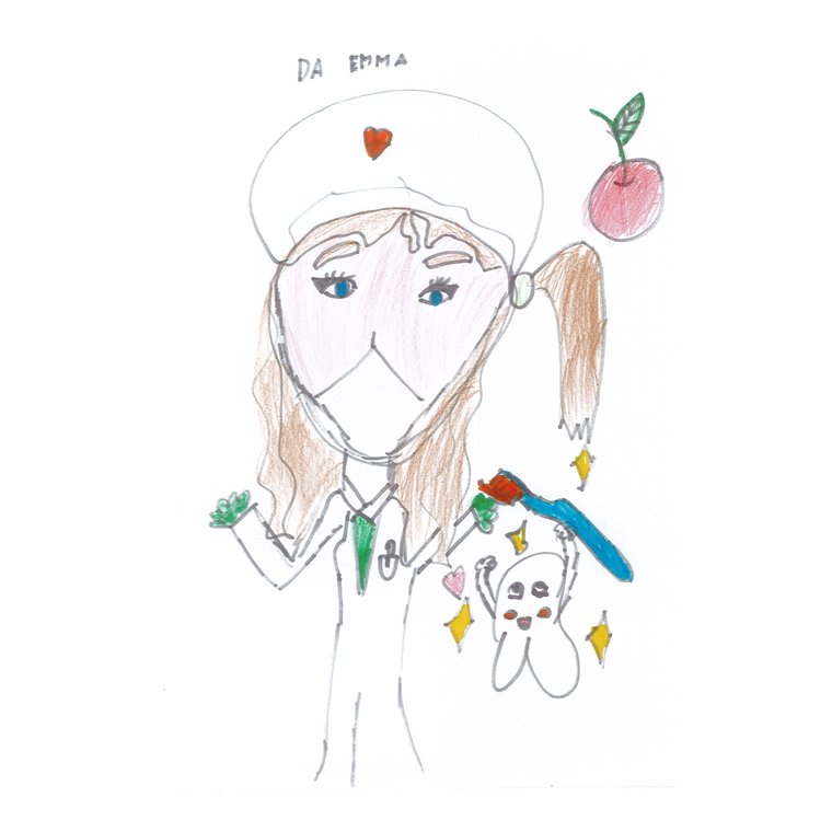 Disegno di un bambino per la Dott.ssa Sabrina